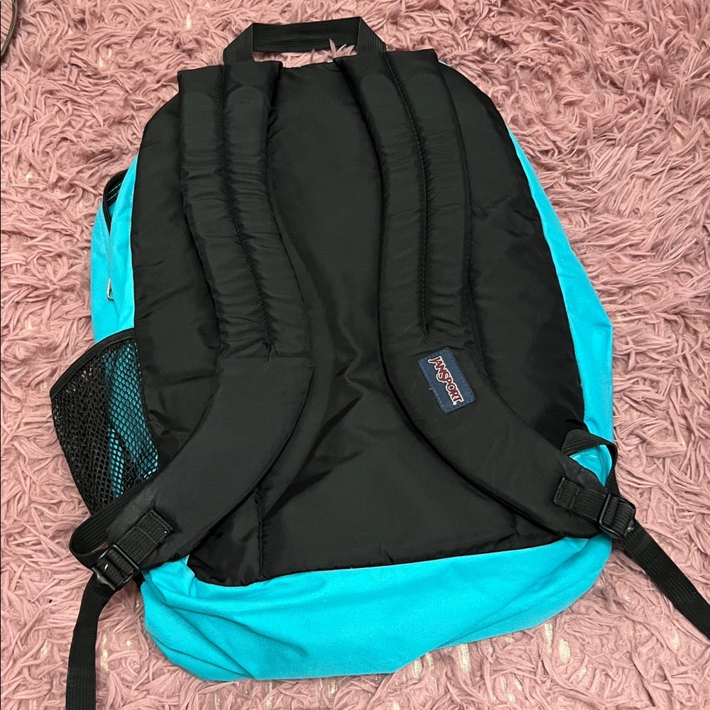 Jansport Aqua Backpack with Black Accents - Picture 3 of 4